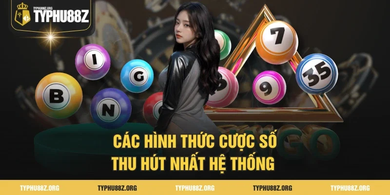 Các hình thức cược số thu hút nhất hệ thống